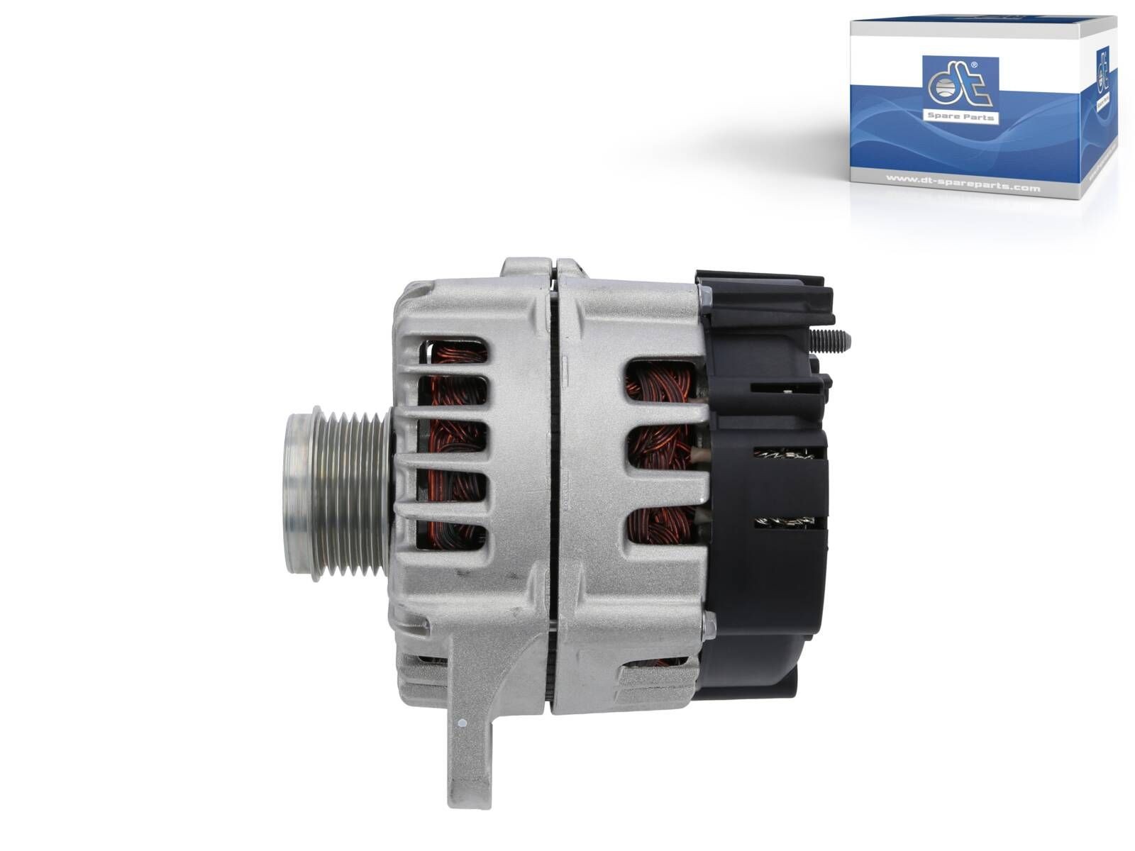 Alternateur DT Spare Parts 7.61524 de 12 V avec poulie à 6 gorges pour camion