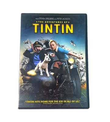 THE ADVENTURES OF TINTIN PG 2011 COLUMBIA PICTURES  DOLBY DIGITAL DVD