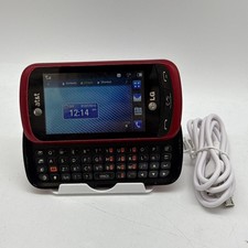 LG Xpression / Expression C395 - Red and Black  AT T  Cellular Slider C5:5 