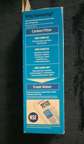 Samsung HAF-QIN/EXP DA97-17376B / DA97-8006C Water Filter for Refrigerator - Picture 4 of 4