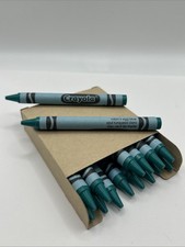 (16) Crayola Crayons (robin’s egg blue) BULK