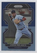 2022 Panini Prizm Tier III Blue & Carolina Blue Prizm Jorge Polanco #263 2g6