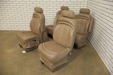 1996-2002 Gmc Savana Express Conversion Van Leather Seats Set Neutral 52w