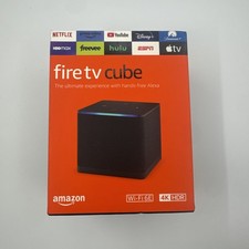New-Sealed-Amazon-Fire TV Cube-3rd Gen-Wi-Fi 6E-4K HDR-B09BZZ3MM7-Free Shipping!