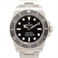 Rolex Rolex Submariner 124060 SS SS AT black dial