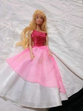 1966 Disney Princess Sleeping Beauty Classic Doll Eyes Change Reversible Dress