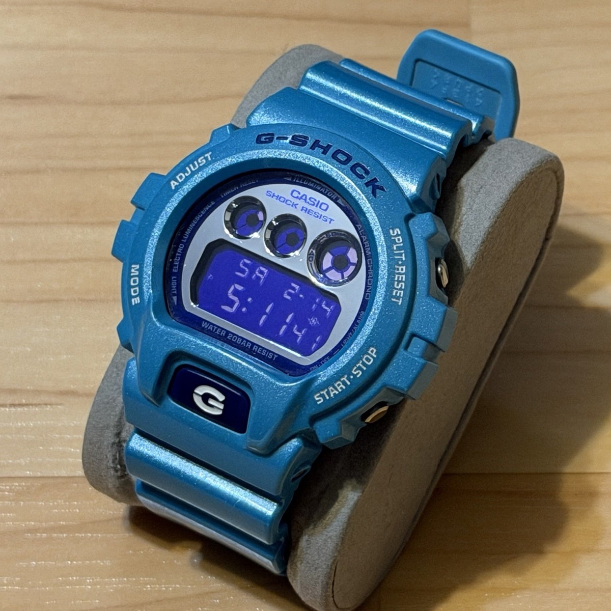Casio G-Shock DW6900CB-2 Crazy Colors Metallic Blue Men's Digital