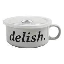 Boston Warehouse 22-Ounce Souper Bowl Soup Mug, Delish