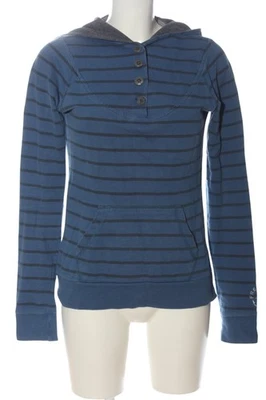 FRESH MADE Top à capuche Dames Haut T EU 38 bleu-noir style décontracté - Photo 1/4