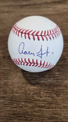 Aaron Judge Autographed Signed MLB Baseball Fanatics COA NY Yankees