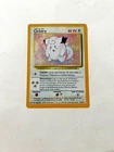 POKEMON CLEFAIRY 5/102 BASE SET RARE REVERSE HOLO ORIGINAE VERY GOOD ITALIAN