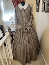 Civil War Reenactment Day Dress Size 18