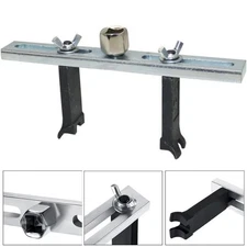 Universal Car Spanner Fuel Pump Lid Tank Cover Remover Wrench Tool Adjustable US