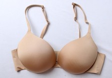 Skims Women's Super Soft Sheen Ultimate Push-Up Plunge Bra DH3 Clay 36B NWT
