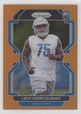 2021 Panini Prizm Rookie Orange Prizm 60/249 Levi Onwuzurike #423 3h1