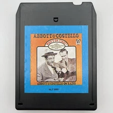 Abbott & Costello On Radio - Restored 8 Track Tape - New Pad and Splice