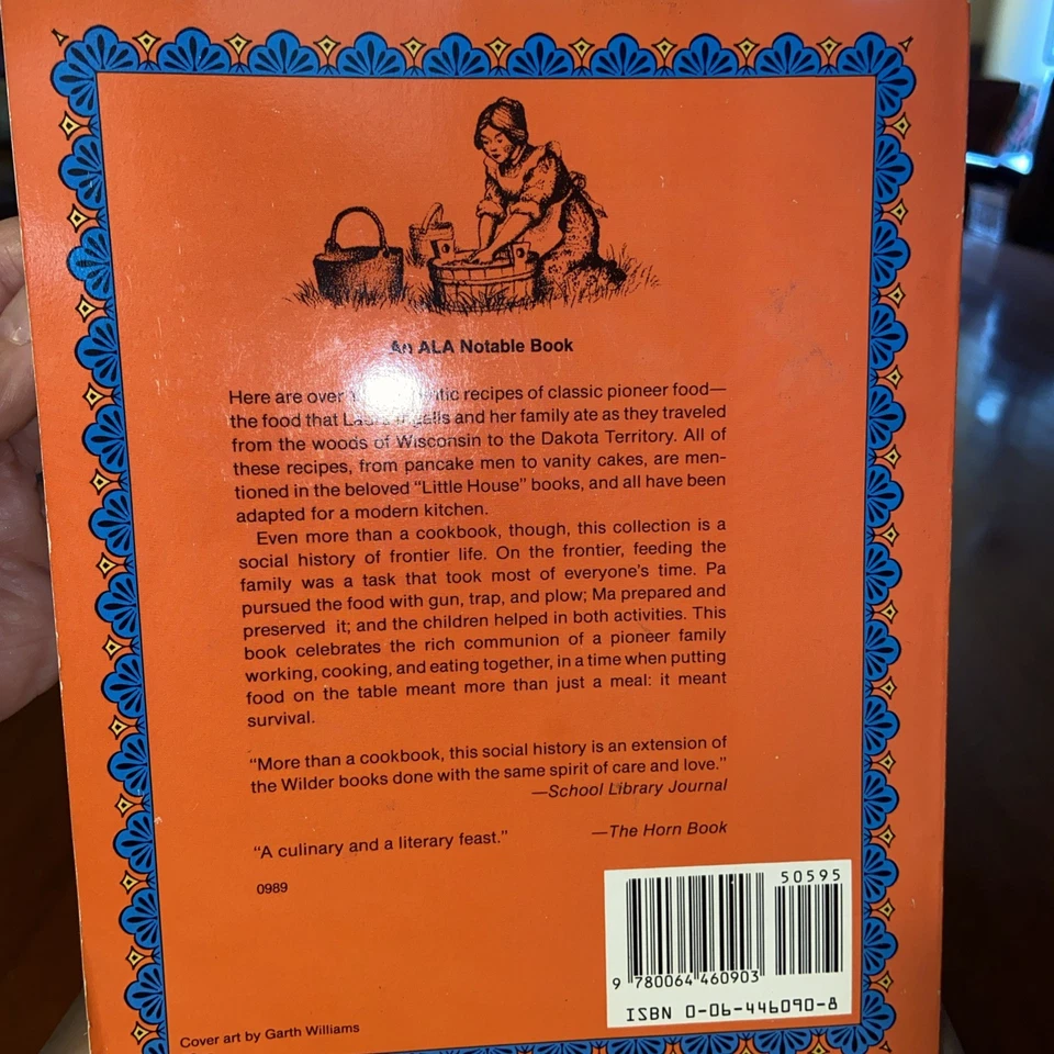 The Little House Cookbook Frontier Foods from Laura Ingalls Wilder Walker - Image 2 of 4