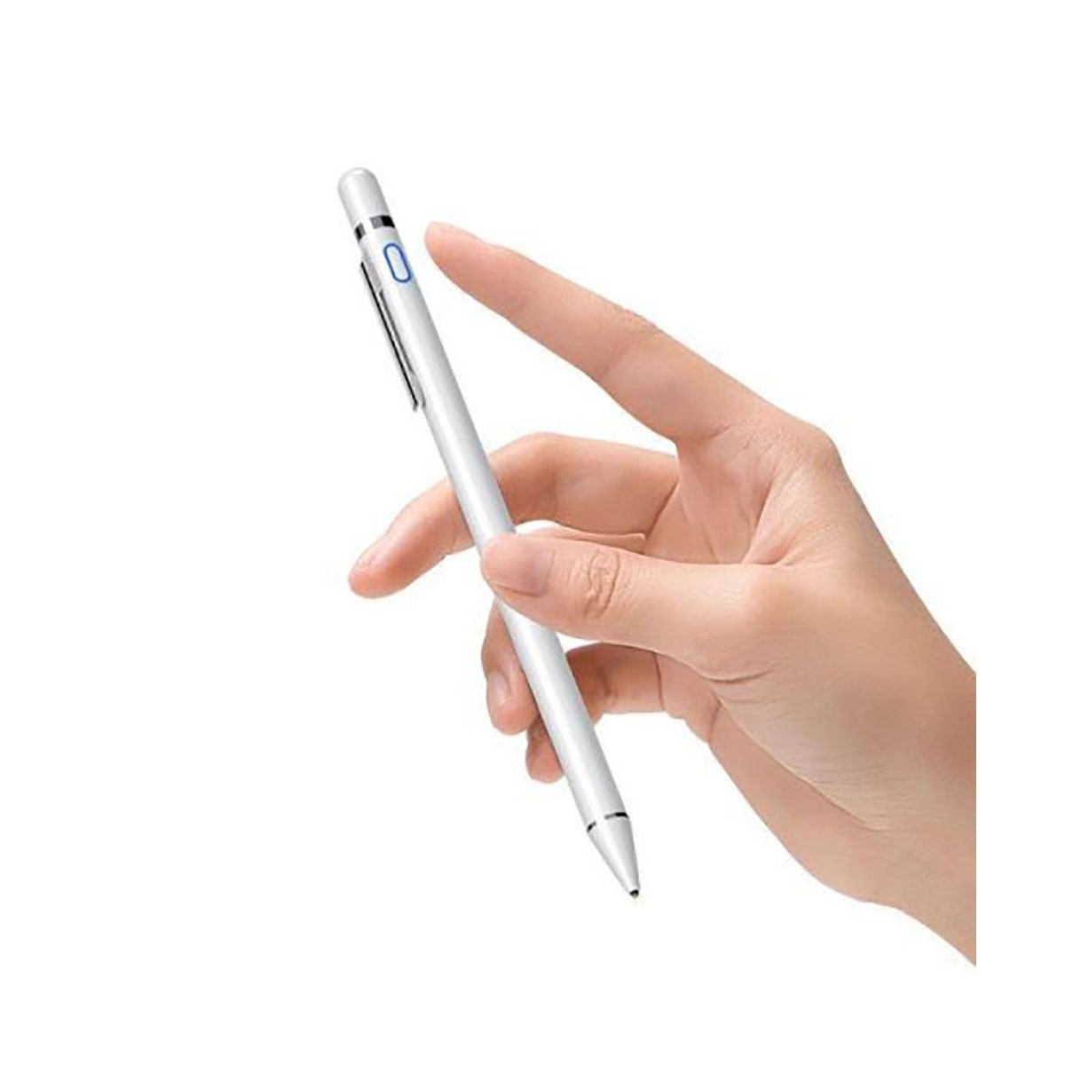 Stylo tactile universel Usams blanc pour tablettes iOS et Android - 4