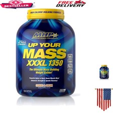 Fast Muscle Gains with MHP Up Your Mass XXXL 1350 - 6lb, 50g Protein Excellence 17.17 per gallon