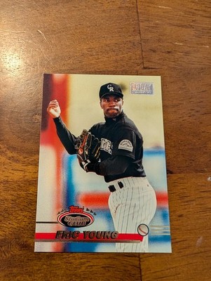 1993 Stadium Club #526 Eric Young First Day Production