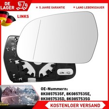 Spiegelglas Außenspiegel Glas Links beheizba...