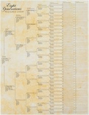 15 Pack Family Tree Charts to Fill In Eight G...
