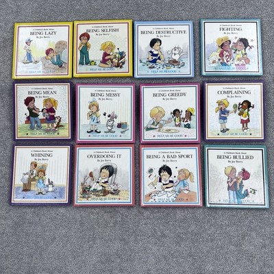 Help Me Be Good Books By Joy Berry LOT of 12 Childrens 