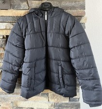 Wonder Nation Kid's Winter Coat Sz L 10-12 Hooded Puffer Jacket Fleece Lined