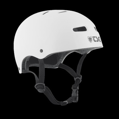 TSG Skate/BMX Solid Color (Injected White) L/XL