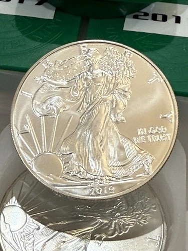 1 Oz American Silver Eagle Coin Brilliant Uncirculated. 1987-2019 (Random Year)