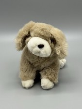 Adorable Brown Puppy Dog Plush Small 7 Stuffed Fluffy Animal No Tag