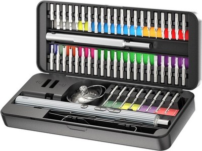 Goobay Tools 58in1 Elektrischer Schraubendreher mit 50-tlg. Präzisions-Bitsatz,