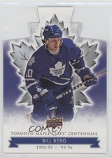 2017 Upper Deck Toronto Maple Leafs Centennial Blue Die-Cut Bill Berg #53 0d7y