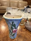 This is a vintage Hull Pottery vase from the mid-20th century