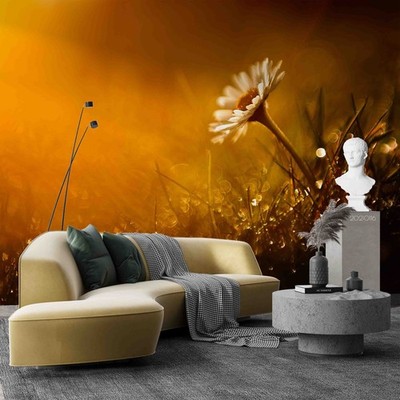 3D Nature Floral Self-adhesive Removeable Wallpaper Wall Mural