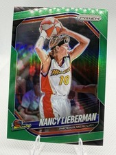 2025 Panini Prizm WNBA #34 Nancy Lieberman Green Prizms