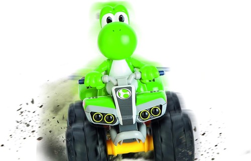 Carrera Remote Control Toy Car Vehicle - Nintendo 2.46Hz Mario Kart: Yoshi Quad - Picture 4 of 4