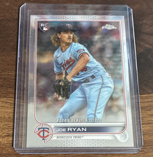 Topps 2022 Chrome Update Joe Ryan Rookie Debut Rookie Twins Base #USC94