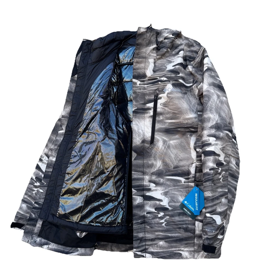 Chaqueta Whirlibird™ V Interchange para hombre nueva con etiquetas $230 talla 3-1 mediana blanca/negra nieve Foto 3 de 4