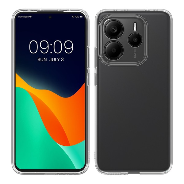 HüLle FüR Xiaomi Redmi Note 14 5G Nicht FüR 4G HandyhüLle Handy Case Cover Klar-image
