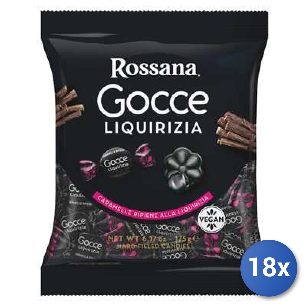 18X Multipack Fida Liquorice Drops Gr175