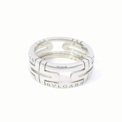 BVLGARI Ring aus 750 Weißgold  Gr. 54  Gewicht 7,74g  B.zero1 Kollektion
