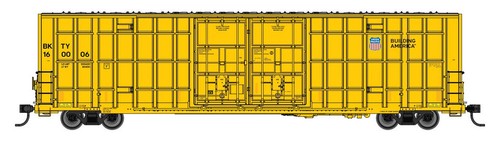 Walthers ~ Escala HO ~ 60' High Cube Plate F Boxcar ~ Union Pacific BKTY #160027 | Zustand: New