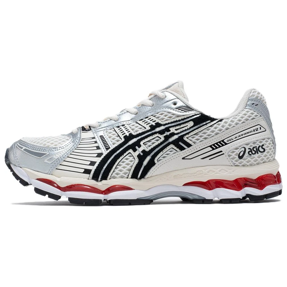 ASICS Gel Kayano 12.1 Silver Red for Sale | Authenticity