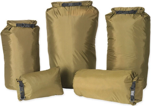 Bolsa impermeable Snugpak Dri-Sak 80DS01CB-SM pequeña. Medidas 9 1/4" x 15 1/4". Hol Foto 2 de 2