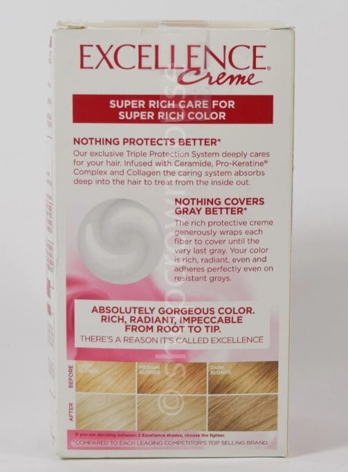 Loreal Excellence Creme Permanent Hair Color #9A Light Ash Blonde New 