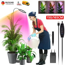 LED Pflanzenlampe Vollspektrum Pflanzenlicht für Zimmerpflanzen Wachstumslampe