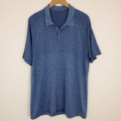 Lululemon Metal Vent Tech Polo 2.0 Midnight Shadow/ Tempest Blue (First Release)
