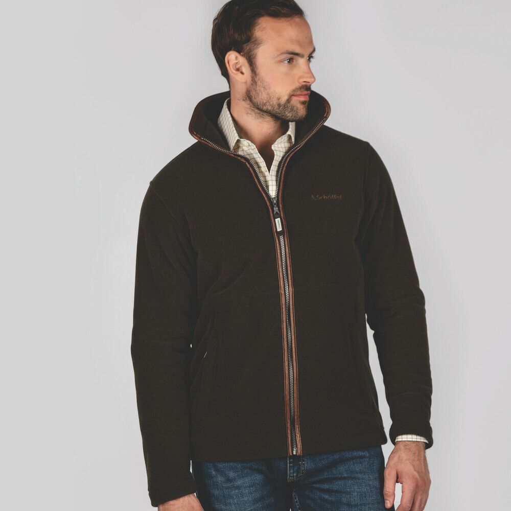 cottesmore fleece jacket dark olive