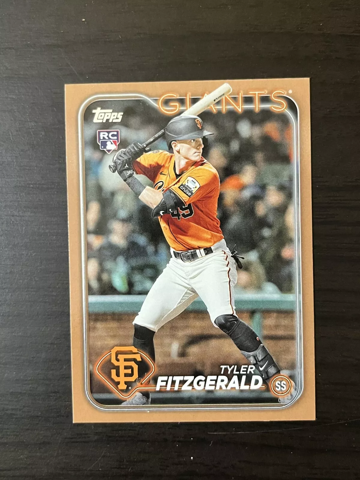 Tyler Fitzgerald trading card